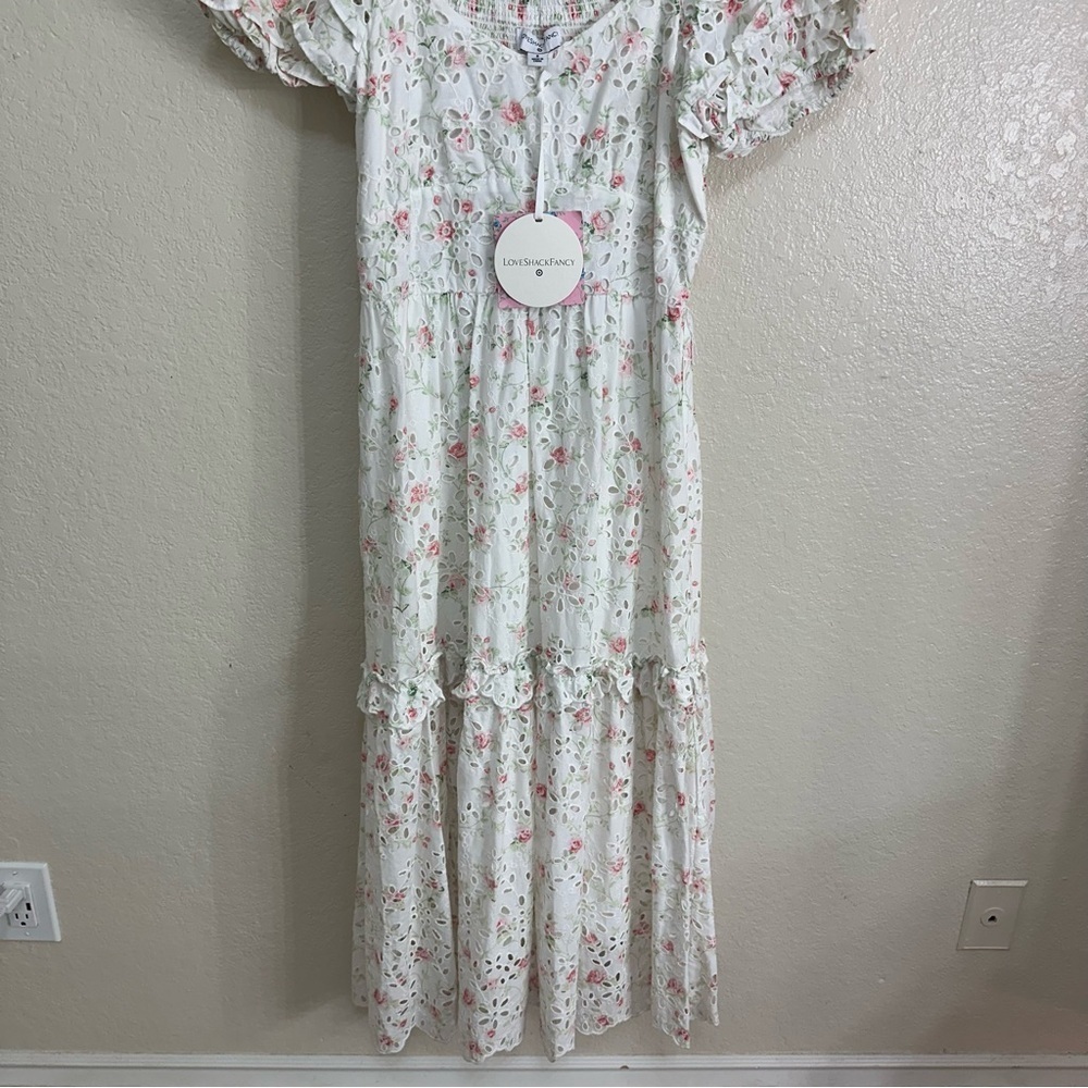 loveshackfancy Clementine floral dress Size 8 - Picture 13 of 16